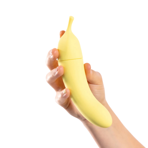 Banana Cream Air Vibrador con Succionador del punto G - Image 5