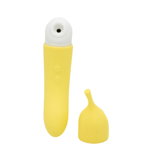 Banana Cream Air Vibrador con Succionador del punto G - Image 4