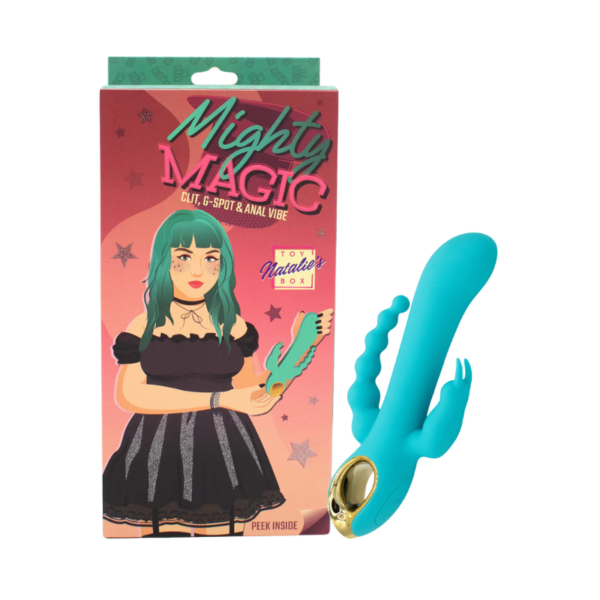 Mighty Magic Vibrador de Conejo 3 en 1