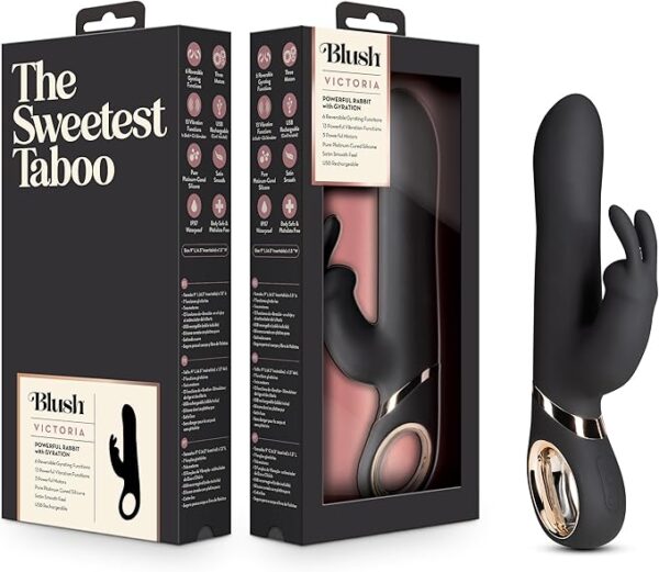 Vibrador Victoria Black Blush