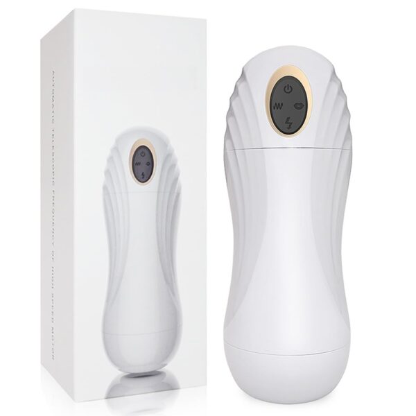 Masturbador Masculino Realista Vibrador con Sonido