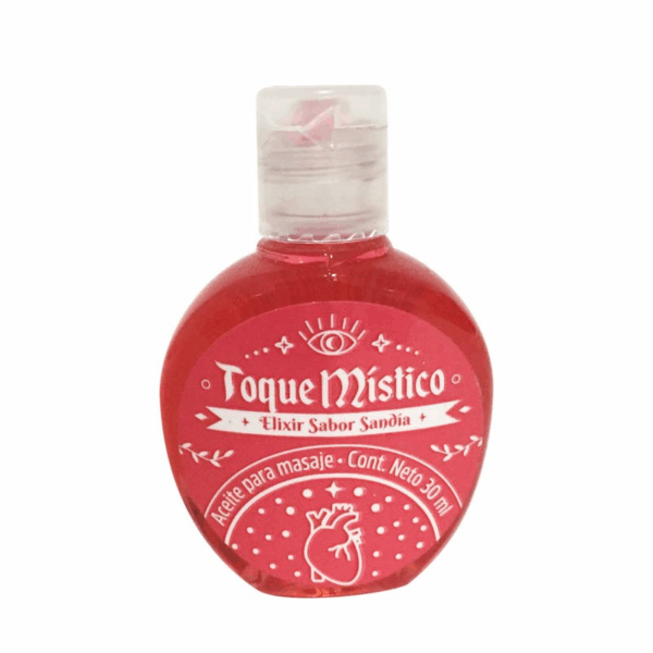Aceite para masaje sabor Sandia Toque místico 30ml
