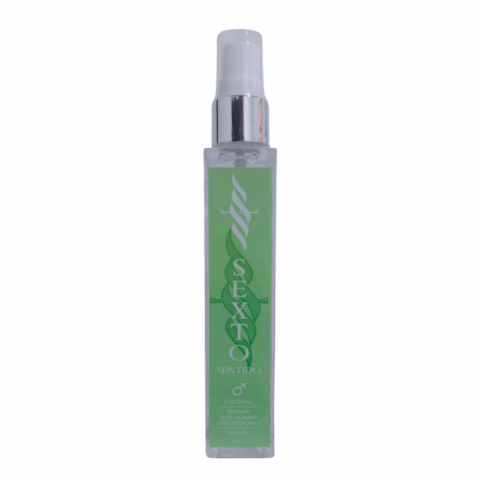 Feromona con aroma sexto sentido Eternity para hombre  de 60 ML