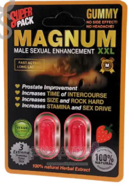 Magnum XXL Gomitas pills fresa